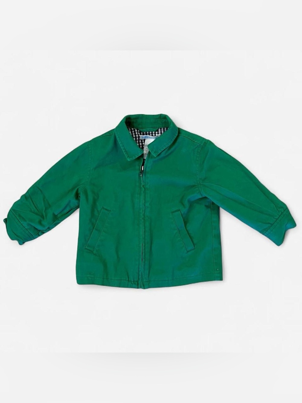Preppy Janie and Jack Green Twill Jacket